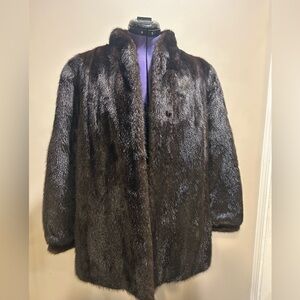 Elegant Brown Fur Coat
Brown Mint
